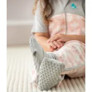 Love to Dream, sac de dormit cu picioruse si maneca scurta, 1 TOG, 24-36 Luni, Rosa