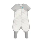 Love to Dream, sac de dormit cu picioruse si maneca scurta, 1 TOG, 3 Ani, Weiss