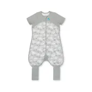Love to Dream, sac de dormit cu picioruse si maneca scurta, 1 TOG, 4 Ani, Grey