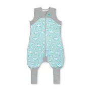 Love to Dream, sac de dormit cu picioruse si maneca scurta,0. 2 TOG, 4 Ani, Turquoise- Love to Dream