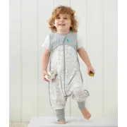 Love to Dream, sac de dormit cu picioruse si maneca scurta,0.2 TOG, 3 Ani, Grey - Love to Dream