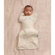 Love to Dream sac de dormit pentru infasat Swaddle Up, 1.5 TOG, Fleece Twings, NB