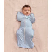 Love to Dream sac de dormit pentru infasat Swaddle Up, Mist Blue,  S, 3.5-6kg, 1 TOG