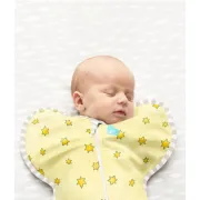 Love to Dream sac de dormit pentru infasat Swaddle Up,Snow Party, 2-3.8 kg, NB