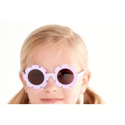 Ochelari de soare copii, ultraflexibili,  Babiators, Irresistible Iris, lentile fumurii, 3-5 ani