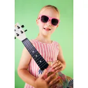 Ochelari de soare copii, ultraflexibili,  Babiators, Think Pink, lentile fumurii, 0-2 ani