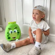 Olita portabila cu capac si maner My Carry Potty, Dino