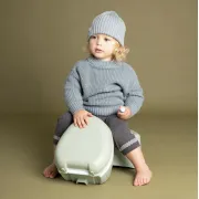 Olita portabila cu capac si maner My Carry Potty, Pinguin