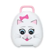 Olita portabila cu capac si maner My Carry Potty, Pisica