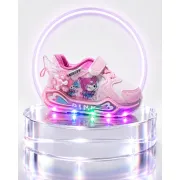 Pantofi sport cu luminite, model cu holograma, piele ecologica, fete, roz ad30-8-7-4-r