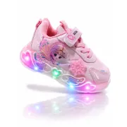 Pantofi sport cu luminite, model cu zana, piele ecologica, fete, roz ad30-8-7-8-r