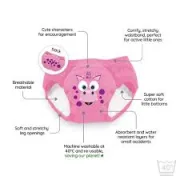 Set de 3 chilotei de antrenament la olita My Little Training Pants, 18-24 luni, Pink Dragon