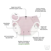 Set de 3 chilotei de antrenament la olita My Little Training Pants, 2-3 ani, Gargarita