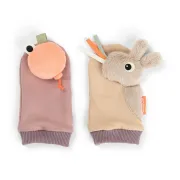 Sosete cu zornaitoare Done by Deer Celebration Bej