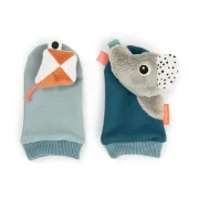 Sosete cu zornaitoare Done by Deer Playground Blue