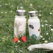 Sticla termos din inox pentru copii Done by Deer Deer Friends Multicolor 350 ml