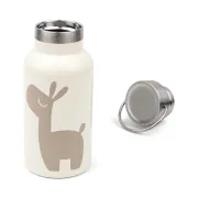 Sticla termos din inox pentru copii Done by Deer Lalee Bej 350 ml