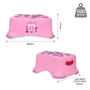 Treapta inaltatoare pentru copii, My Step Stool, Dragon roz