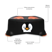 Treapta inaltatoare pentru copii, My Step Stool, Pinguin