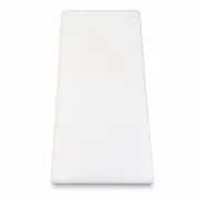 Lenjerie bumbac ranforce pat 3 piese copii 2-12 ani Alb Uni pentru saltele 160x80 cm - ASC6427968021153