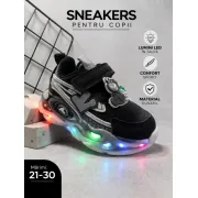 Adidasi cu luminite blacky adt-31-r