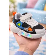Adidasi cu luminite pentru baieti cool style adt-56-r