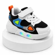 Adidasi cu luminite pentru baieti cool style adt-56-r