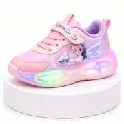 Adidasi cu luminite pentru fetite super cute doll adt-19-1