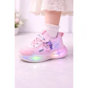 Adidasi cu luminite pentru fetite super cute doll adt-19-1