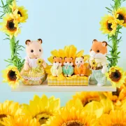 Figurine sylvanian families-familia hamsterilor sf5856