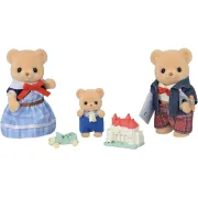 Figurine sylvanian families-familia ursuletilor biscuit sf5851