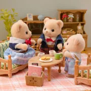 Figurine sylvanian families-familia ursuletilor biscuit sf5851