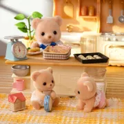 Figurine sylvanian families-gemeni ursuleti biscuit sf5853