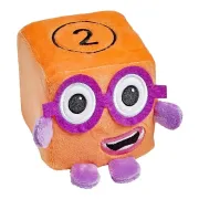 Mini mascota din plus numberblocks&trade; blocklets&trade; - doi