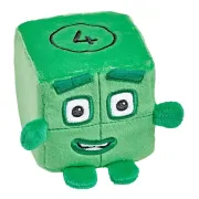 Mini mascota din plus numberblocks&trade; blocklets&trade; - patru