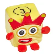 Mini mascota din plus numberblocks&trade; blocklets&trade; - trei
