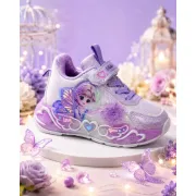 Pantofi sport cu luminite, model cu zana, piele ecologica, fete, mov ad30-8-7-7-r
