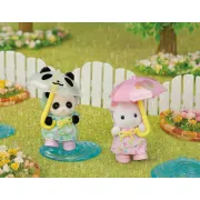 Sylvanian families-prietenii de la gradinita - duo pentru o zi ploioasa sf5748