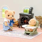 Sylvanian families-salon de dining elegant pt conacul riverside sf5867