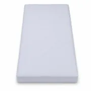 Lenjerie 3 piese bumbac ranfoce Bleu Uni  paturi fetite 2-6 ani pentru saltele 130x60 cm - ASC6427968021047