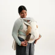 Baby Bjorn - Marsupiu ergonomic Baby Carrier Hold, Cream, Airy Mesh