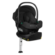 Baza scaun auto i-Size PLUS, Lionelo, Astrid, Cu Isofix, Cu indicatori pentru instalare corecta, Rotire 180 grade, Negru BYNLO-ASTRID_I-SIZE_BASE_PLUS_BLACK