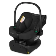 Baza scaun auto i-Size PLUS, Lionelo, Astrid, Cu Isofix, Cu indicatori pentru instalare corecta, Rotire 180 grade, Negru BYNLO-ASTRID_I-SIZE_BASE_PLUS_BLACK