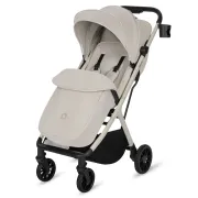Carucior sport, Lionelo, Cloe Plus, Cu accesorii, Cadru din aluminiu, Pana la 22 kg, Usor, Pliere compacta pentru avion, cu o singura mana, Ideal pentru toate tipurile de suprafete, 6 luni+, Bej BYNLO-CLOE_PLUS_BEIGE_SAND