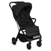 Carucior sport, Lionelo, Cloe Plus, Cu accesorii, Cadru din aluminiu, Pana la 22 kg, Usor, Pliere compacta pentru avion, cu o singura mana, Ideal pentru toate tipurile de suprafete, 6 luni+, Negru BYNLO-CLOE_PLUS_BLACK_ONYX