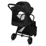 Carucior sport, Lionelo, Cloe Plus, Cu accesorii, Cadru din aluminiu, Pana la 22 kg, Usor, Pliere compacta pentru avion, cu o singura mana, Ideal pentru toate tipurile de suprafete, 6 luni+, Negru BYNLO-CLOE_PLUS_BLACK_ONYX