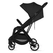 Carucior sport, Lionelo, Cloe Plus, Cu accesorii, Cadru din aluminiu, Pana la 22 kg, Usor, Pliere compacta pentru avion, cu o singura mana, Ideal pentru toate tipurile de suprafete, 6 luni+, Negru BYNLO-CLOE_PLUS_BLACK_ONYX