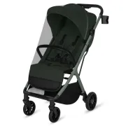 Carucior sport, Lionelo, Cloe Plus, Cu accesorii, Cadru din aluminiu, Pana la 22 kg, Usor, Pliere compacta pentru avion, cu o singura mana, Ideal pentru toate tipurile de suprafete, 6 luni+, Verde BYNLO-CLOE_PLUS_GREEN_SAGE