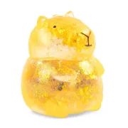 Jucarie elastica antistres - capibara cu sclipici