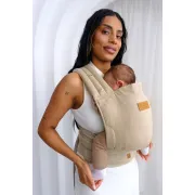 Marsupiu isara quick half buckle sandstone linen